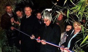 Franck Montaugé a participé à l'inauguration de la vingtième Ronde des crèches. 