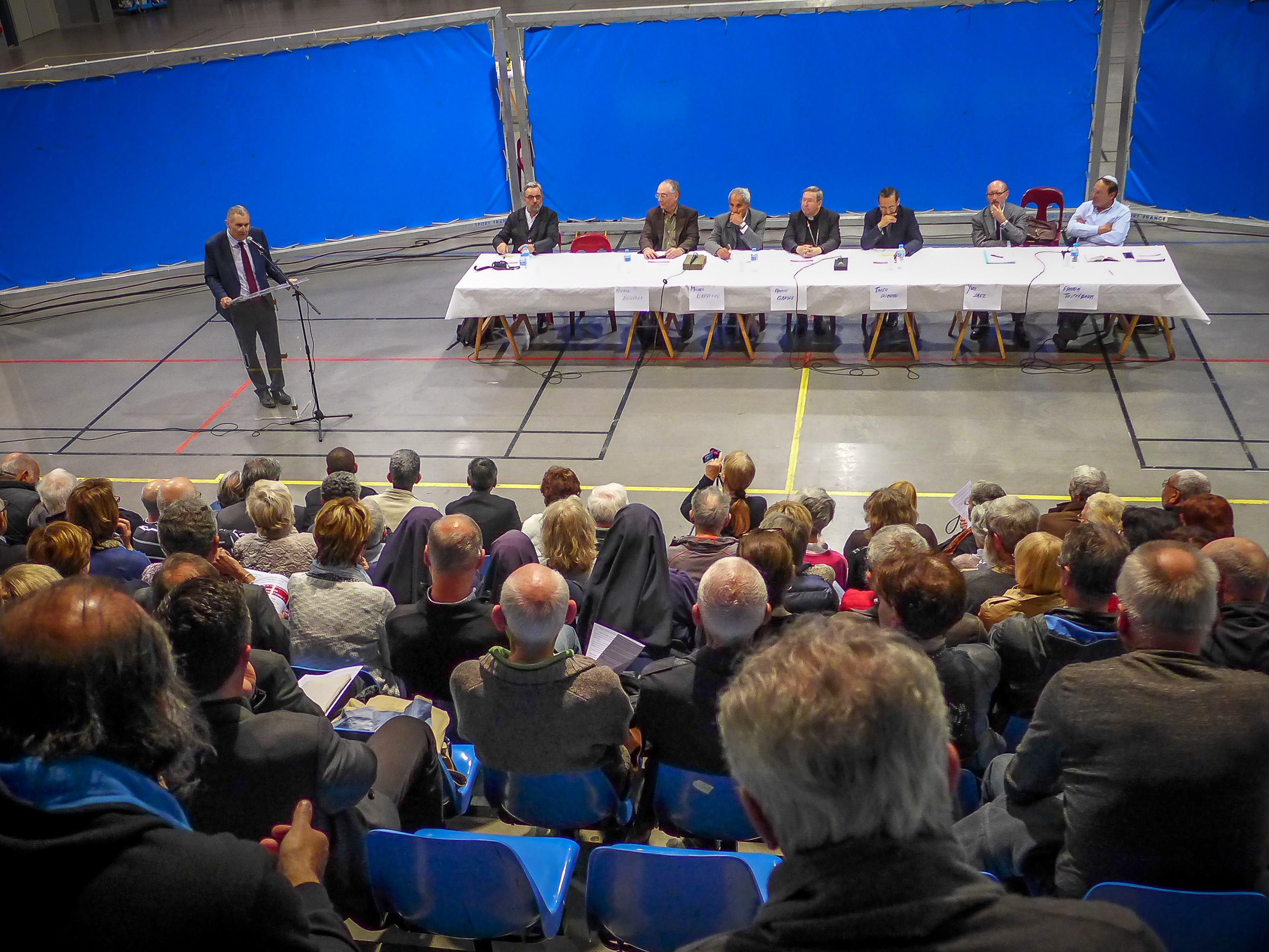 Pendant l'intervention de Franck Montaugé. ©franckmontauge.fr