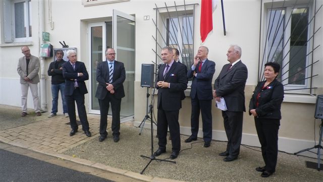 Inauguration de la mairie rénovée de Castillon-Savès